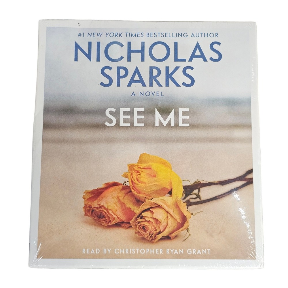Nicholas Sparks See Me Audiobook CD 8-Disc Set New Sealed 9781478955450 Fiction